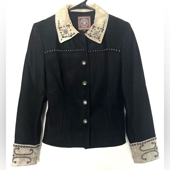 Double D Ranch Wool Blend and Leather (suede) Jacket